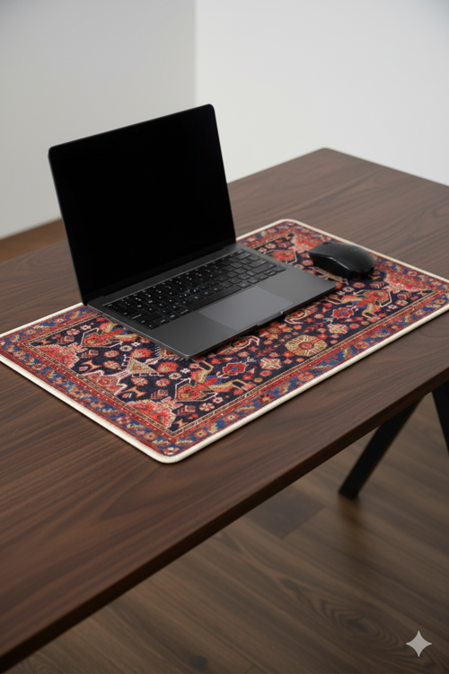 Gamer Fare Altlığı Halı Desen Mouse Padi 90x40 cm