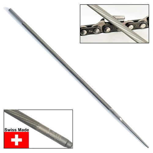 İsviçre Motorlu Testere Zincir Bileme Eğesi 3/16 4.8mm Orta Eğe Yüksek Kalite