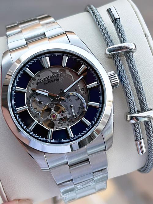 Otomatik Mekanizma Sapphire Cizilmez Cam Çelik Kordon 10 Atm Erkek Kol Saat EMG.1132.390