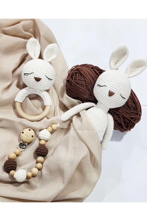 Amigurumi 3Lu Sadem Tavsan Set