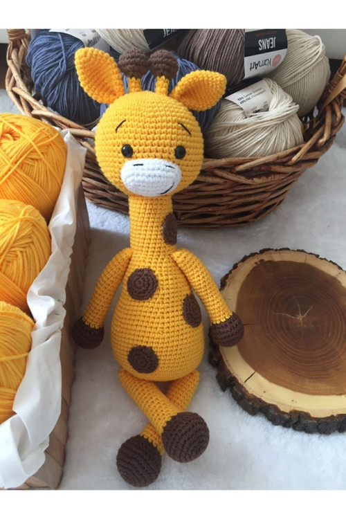 Amigurumi Sevimli Zürafa
