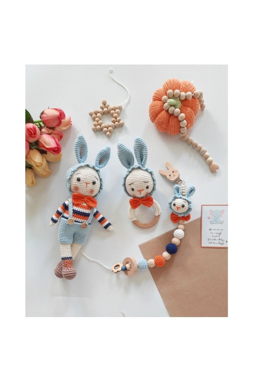 Amigurumi Tavşan Set 3 Parça