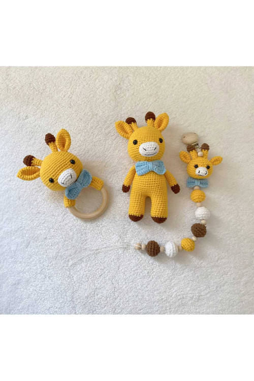Amigurumi Uyku Arkadaşı Doğal Güvenli Sağlıklı