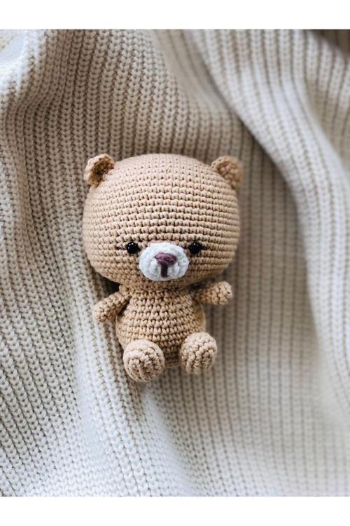 Amigurumi Ayı/Amigurumi Oyuncak/Amigurumi Bebek