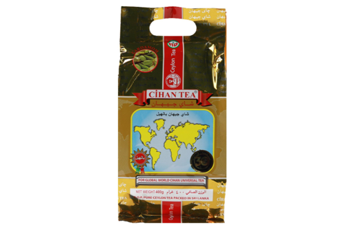 KAKULELİ SİYAH SEYLAN DÖKME ÇAYI 400 GR (CARDAMOM)