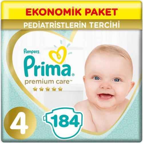 Premium Care 4 Beden Ekonomik Paket 9-14 Kg (4*46) 184 Adet