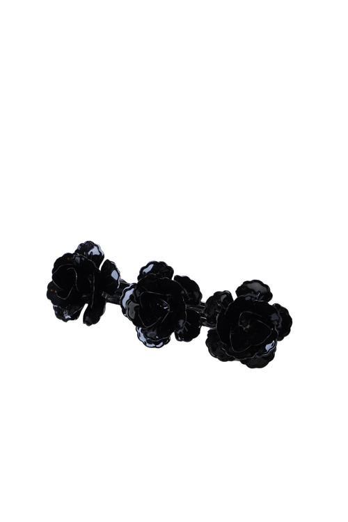 1Pcs Metal Black Rose Clıps