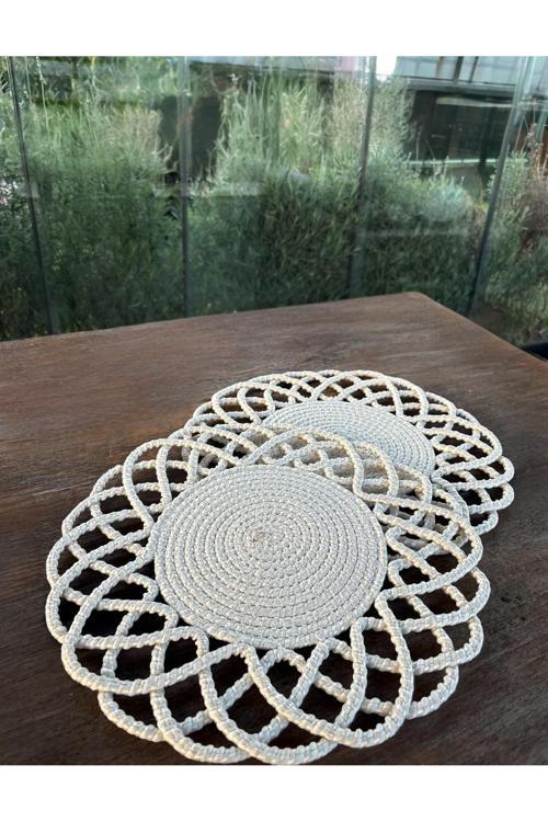 2'Li Set Amerikan Servis-Leke Tutmaz 33 X 33 Cm