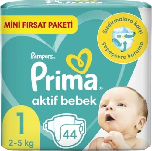 Yenidoğan 1 Numara Bebek Bezi 44 Adet