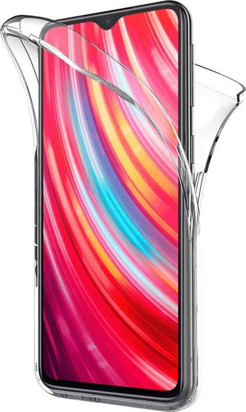Xiaomi Redmi Note 8 Pro Kılıf 6 tarafı tam full koruma 360 Clear Soft Şeffaf