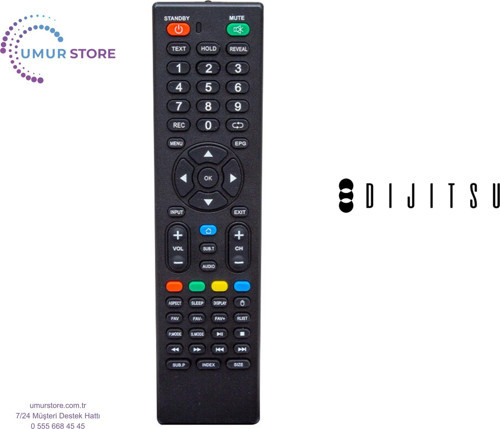 Dijitsu DJT55MA 4K Android Led Televizyon Kumandası