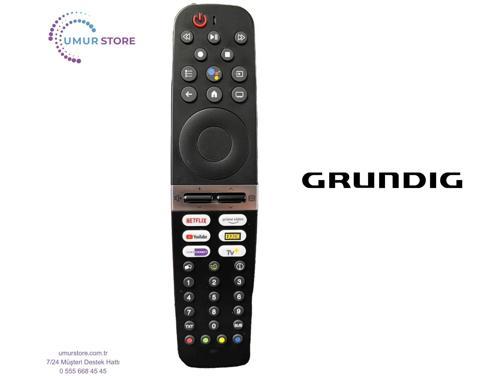 Grundig 55 GGO 9900 B 4K OLED Uyumlu Mikrofonlu Televizyon Kumandası