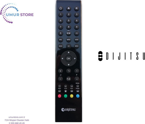 Dijitsu 65Ds8800 4K Android Smart Led Televizyon Kumandası