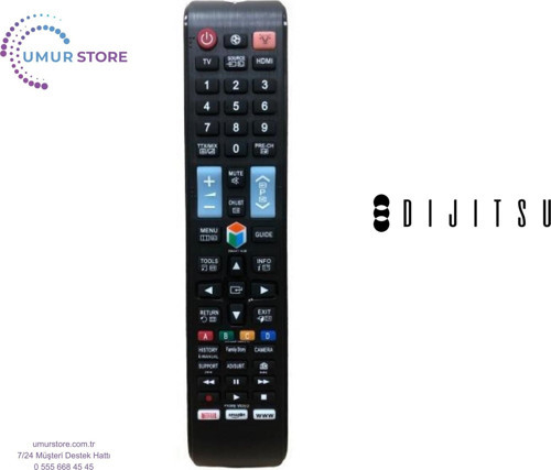 Dijitsu DJT65S 4K Android Smart Led Televizyon Kumandası