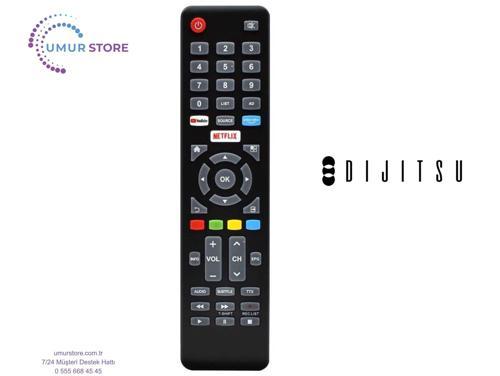 Dijitsu 4K Android Smart Uyumlu Televizyon Kumandası