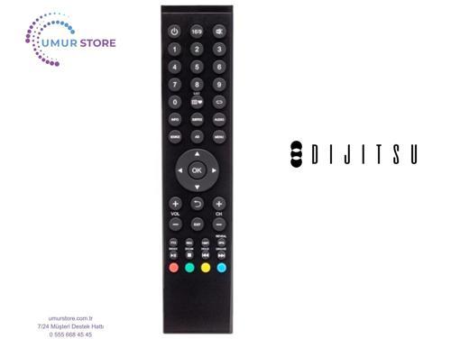 Dijitsu 32d7000 Uyumlu Lcd Led Televizyon Kumandası