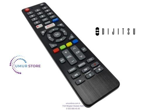 Dijitsu 43DS7700 Smart Televizyon Kumandası