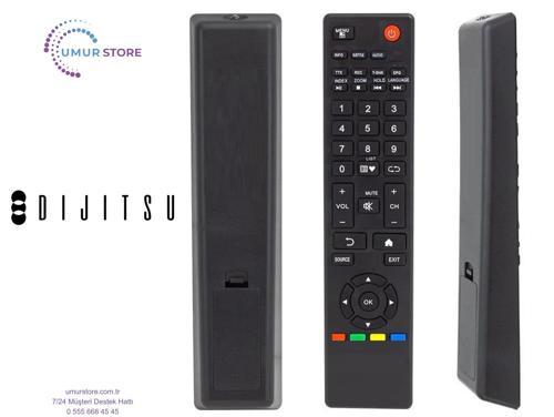 Dijitsu 58ds9800 Uyumlu 4k Smart LED Televizyon Kumandası