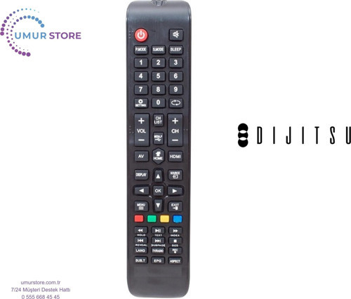 Dijitsu DJT50SF Smart Led Televizyon Kumandası