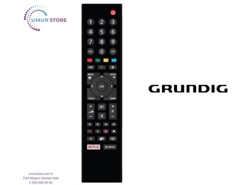 Grundig Toronto 43 CLE 6645 AL Uyumlu Smart Led Televizyon Kumandası
