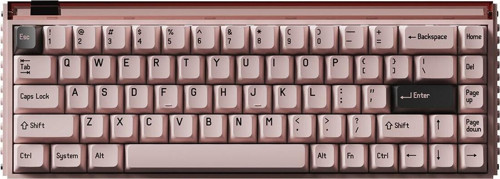 MADE68 PRO+ Pink Light %65 TTC Purple Heart KOM Manyetik Switch 8K Hz Hall Effect Hotswap RGB İngilizce Mekanik Gaming Klavye