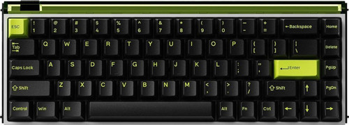 MADE68 Ultra+ Green Light %65 TTC Purple Heart KOM Manyetik Switch 8K Hz Hall Effect Hotswap RGB İngilizce Mekanik Gaming Klavye