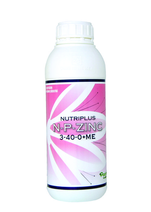 N-p Zinc 3-40-0 Azot Fosforlu Çinko Içerikli Sıvı Gübre Çiçeklendirici 1 Litre