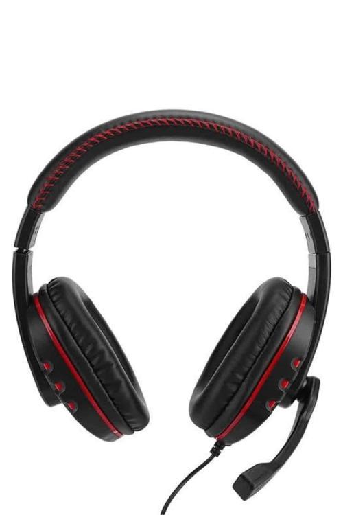 Mikrofonlu Gamer Kulaklık Oyuncu Kulaklığı Yüksek Ses Kaliteli Stereo Yumuşak Yastıklar