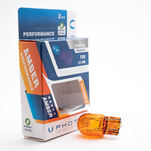 T20 21/5W 12V Çift Devre N.Amber