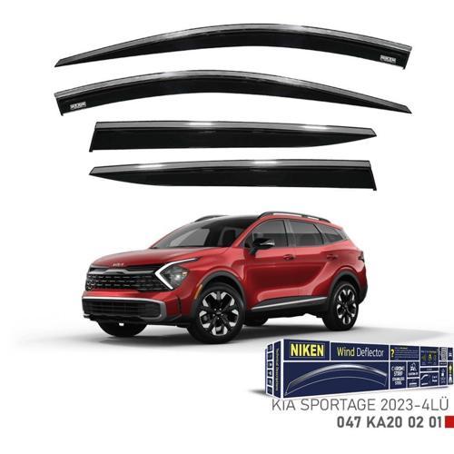 Kia Sportage Niken Kromlu Cam Rüzgarlığı 4lü Set 2023 ve Üstü