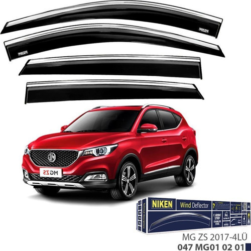 MG Zs Niken Kromlu Cam Rüzgarlığı 4lü Set 2017 ve Üstü