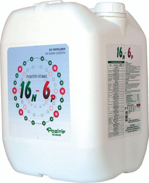 16N-6P N-P Azotlu Fosforlu Gübre Dal Yaprak Sürgün Gelişimini Teşvik Eder (Buğday Vb.) 20 Litre