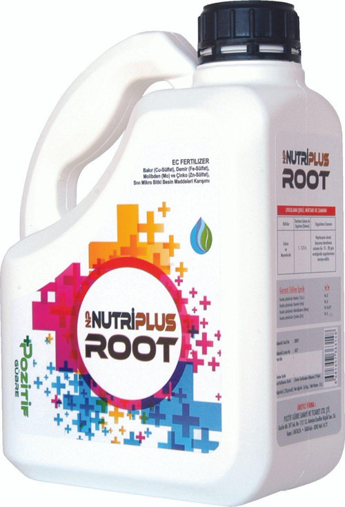 Npnutrıplus Root Köklendirici Demirli Bakırlı Molibdenli Çinkolu Sıvı Gübre 3 Litre