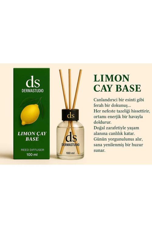 Limon Çay Base Bambu Oda Kokusu 100 Ml – Ferah Ve Kalıcı Çay Esintisi