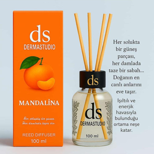 Mandalina Bambu Oda Kokusu 100 Ml – Ferah Ve Kalıcı Narenciye Koku