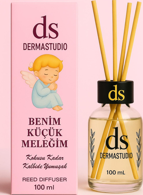 Benim Küçük Meleğim – Pudramsı Bebek Kokusu Premium Bambu Oda Kokusu, 100 Ml