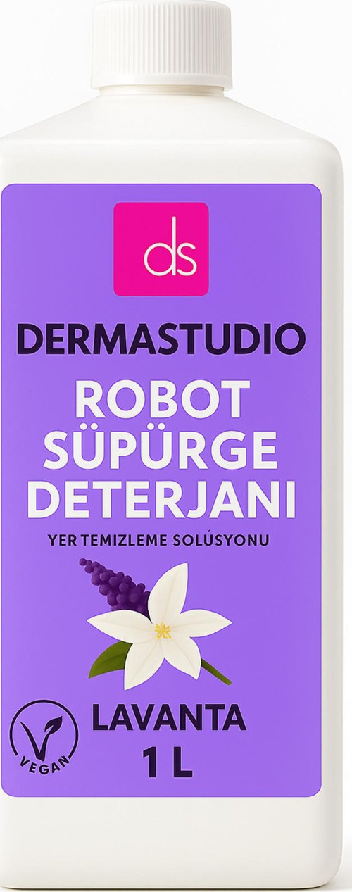 Robot Süpürge Deterjanı Lavanta 1 L – Yer Temizleme Solüsyonu