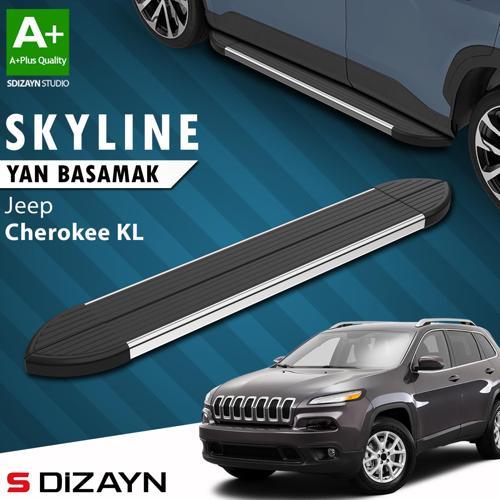 Jeep Cherokee KL Skyline Krom Yan Basamak 173 Cm 2013-2023 A+ Kalite