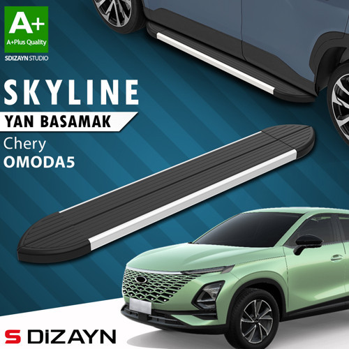 Chery Omoda5 Skyline Aluminyum Yan Basamak 183 Cm 2022 Üzeri A+ Kalite