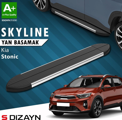 Kia Stonic Skyline Krom Yan Basamak 173 Cm 2017 Üzeri A+ Kalite