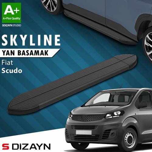 Fiat Scudo 3 Skyline Siyah Yan Basamak 213 Cm 2020 Üzeri A+ Kalite