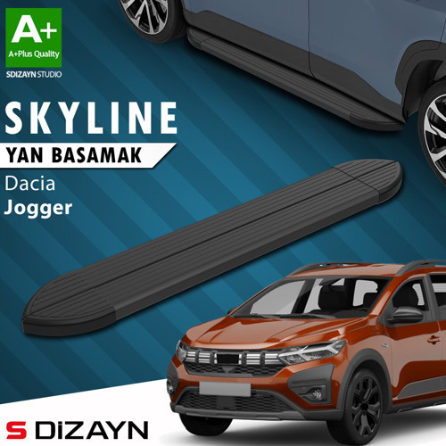 Dacia Jogger Skyline Siyah Yan Basamak 213 Cm 2022 Üzeri A+ Kalite