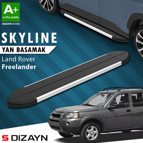 Land Rover Freelander Skyline Aluminyum Yan Basamak 163 Cm 1998-2006 A+ Kalite