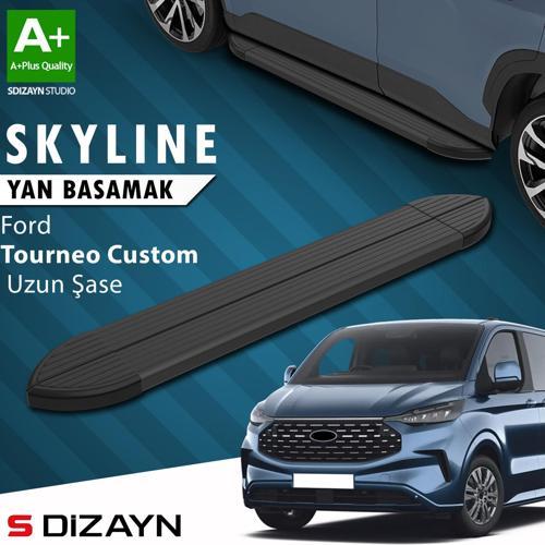 Ford Tourneo Custom 2 Skyline Siyah Yan Basamak 263 Cm 2023 Üzeri A+ Kalite