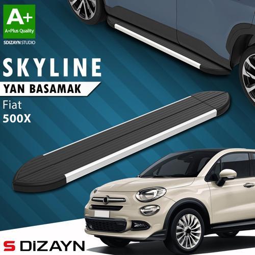 Fiat 500X Skyline Aluminyum Yan Basamak 173 Cm 2014 Üzeri A+ Kalite