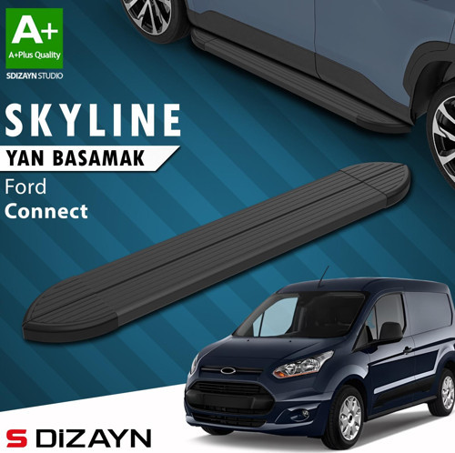 Ford Connect 2 Skyline Siyah Yan Basamak 183 Cm 2014-2023 A+ Kalite