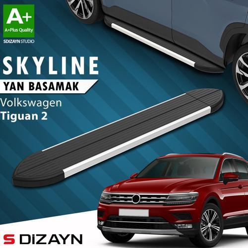 VW Tiguan 2 Skyline Aluminyum Yan Basamak 173 Cm 2016-2024 A+ Kalite