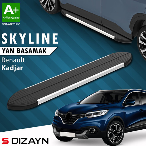 Renault Kadjar Skyline Aluminyum Yan Basamak 173 Cm 2015-2022 A+ Kalite