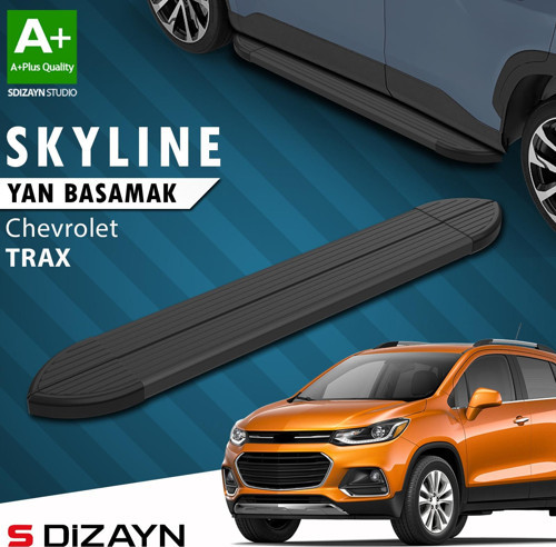 Chevrolet Trax Skyline Siyah Yan Basamak 163 Cm 2013-2022 A+ Kalite