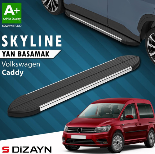 VW Caddy 3 Skyline Krom Yan Basamak 193 Cm 2004-2020 A+ Kalite